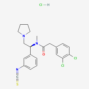 molecular formula C22H23Cl2N3OS.HCl B1145594 DIPPA hydrochloride CAS No. 155512-52-0