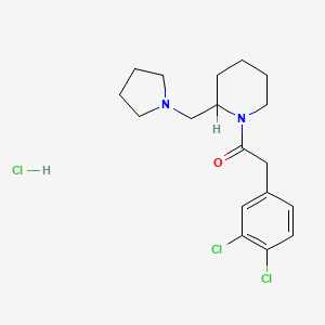 molecular formula C18H25Cl3N2O B1145601 BRL 52537 hydrochloride CAS No. 112282-24-3