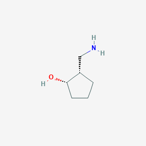molecular formula C₆H₁₃NO B1145602 (1S,2S)-2-(aminomethyl)cyclopentan-1-ol CAS No. 1867064-51-4