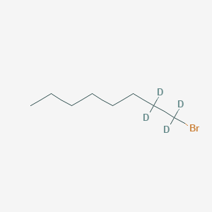 molecular formula C8H13BrD4 B1145616 1-Bromooctane-3,3,4,4-d4 CAS No. 1219803-37-8