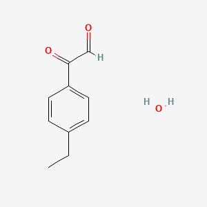 molecular formula C10H12O3 B1145639 4-Ethylphenylglyoxal hydrate CAS No. 1171381-90-0