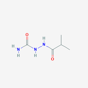 B1145667 (2-Methylpropanoylamino)urea CAS No. 1344074-65-2