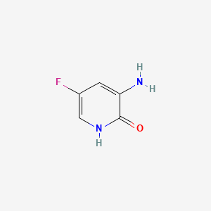 molecular formula C5H5FN2O B1145683 3-Amino-5-fluoropyridin-2-ol CAS No. 1257069-38-7