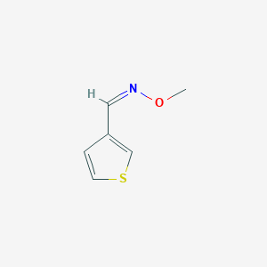 molecular formula C₆H₇NOS B1145690 Methoxy(thiophen-3-ylmethylidene)amine CAS No. 1349619-56-2