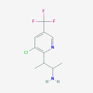 3-(3-Chloro-5-(trifluoromethyl)pyridin-2-YL)butan-2-amine