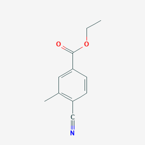 Benzoic acid, 4-cyano-3-methyl-, ethyl ester