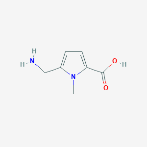 5-(Aminomethyl)-1-methyl-1H-pyrrole-2-carboxylic acid