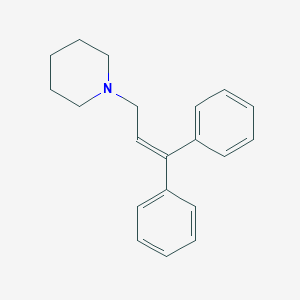 Piperidine, 1-(3,3-diphenylallyl)-