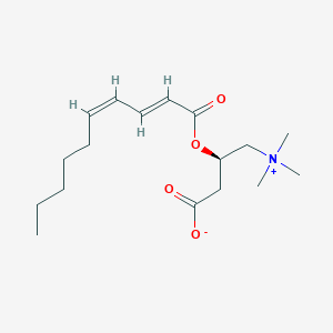 2-trans,4-cis-Decadienoylcarnitine