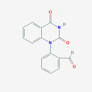 2-(2,4-Dioxo-3,4-dihydroquinazolin-1(2h)-yl)benzaldehyde
