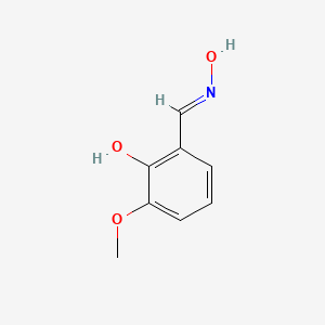 molecular formula C₈H₉NO₃ B1145739 2-Hydroxy-3-methoxybenzaldehyde oxime CAS No. 2169-99-5