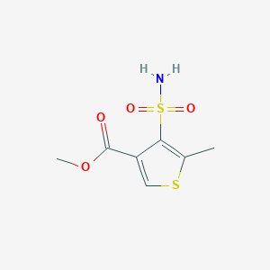 Methyl 5-methyl-4-sulfamoylthiophene-3-carboxylate