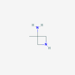 molecular formula C4H10N2 B114578 3-Methylazetidin-3-amine CAS No. 147293-71-8