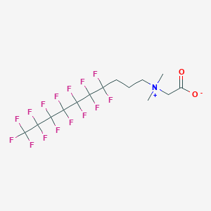 molecular formula C₁₄H₁₄F₁₅NO₂ B1145796 7:3 Fluorotelomer betaine CAS No. 171184-15-9