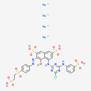 molecular formula C27H18ClN7Na4O15S5 B1145797 CID 137216243 CAS No. 145017-98-7