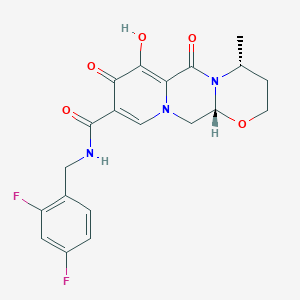 molecular formula C₂₀H₁₉F₂N₃O₅ B1145800 Dolutegravir RR isomer CAS No. 1357289-29-2