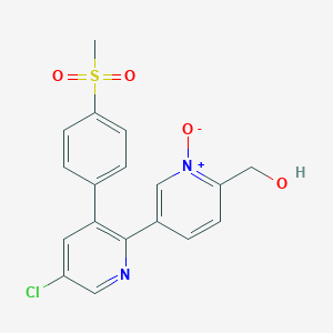 6'-Desmethyl-6'-methylhydroxy etoricoxib N1'-oxide