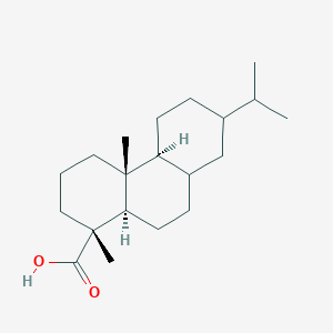 molecular formula C₂₀H₃₄O₂ B1145813 (1R,4aR,4bS,10aR)-7-Isopropyl-1,4a-dimethyltetradecahydrophenanthrene-1-carboxylic acid CAS No. 358976-89-3