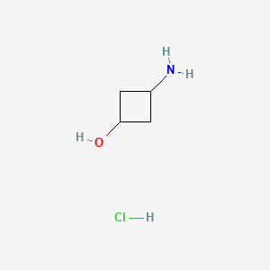 molecular formula C4H10ClNO B1145822 3-氨基环丁醇盐酸盐 CAS No. 1036260-25-9