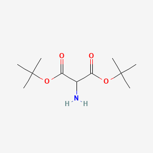 molecular formula C11H21NO4 B1145826 Ditert-butyl 2-aminopropanedioate CAS No. 1233077-82-1