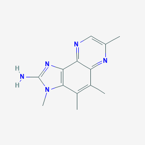 3H-Imidazo(4,5-f)quinoxalin-2-amine, 3,4,5,7-tetramethyl-