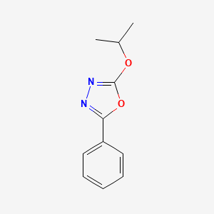 2-Isopropoxy-5-phenyl-1,3,4-oxadiazole