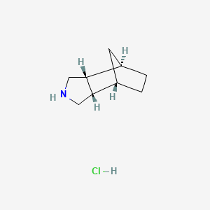 (1R,2R,6S,7S)-4-azatricyclo[5.2.1.02,6]decane;hydrochloride