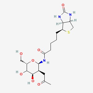 molecular formula C36H60N8O15S2 B1145871 N-GlcNAc-Biotin CAS No. 1272755-69-7