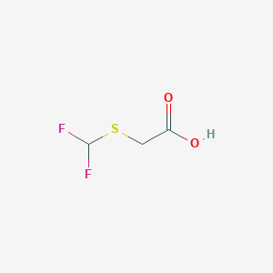 molecular formula C₃H₃F₂KO₂S B1145875 Difluoromethylthioacetic Acid Potassium Salt CAS No. 83494-32-0