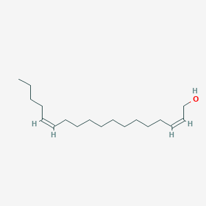 molecular formula C₁₈H₃₄O B1145891 2Z,13Z-Octadecadien-1-ol CAS No. 131335-41-6