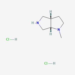 (3aS,6aS)-1-Methyl-hexahydropyrrolo[3,4-b]pyrrole Dihydrochloride