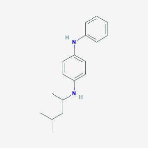 molecular formula C18H24N2 B011459 N-(1,3-Dimethylbutyl)-N'-phenyl-p-phenylenediamine CAS No. 793-24-8