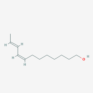 molecular formula C₁₂H₂₂O B1145902 8Z,10E-Dodecadien-1-ol CAS No. 33956-51-3