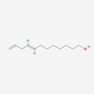 molecular formula C₁₂H₂₂O B1145904 (E)-8,11-Dodecadien-1-ol CAS No. 81651-60-7
