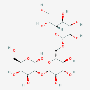 2-O-(6-O-glycero-manno-Heptopyranosyl-glucopyranosyl)glucopyranose