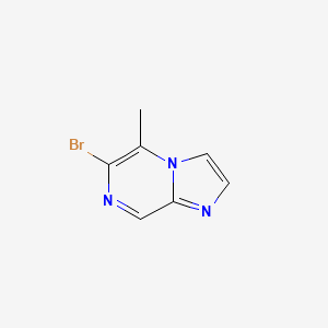 6-Bromo-5-methylimidazo[1,2-A]pyrazine