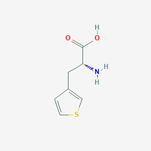 molecular formula C7H9NO2S B1145941 (R)-2-Amino-3-(thiophen-3-yl)propanoic acid CAS No. 152612-26-5