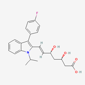 molecular formula C24H25FNNaO4 B1145954 Fluvastatine CAS No. 155229-76-8
