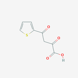 molecular formula C8H6O4S B011460 2,4-Dioxo-4-(thiophen-2-yl)butanoic acid CAS No. 105356-57-8