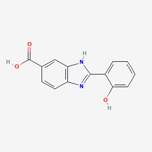 2-(2-Hydroxyphenyl)-3H-benzimidazole-5-carboxylic acid