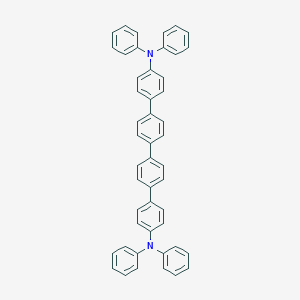 molecular formula C48H36N2 B114602 N,N-diphenyl-4-[4-[4-[4-(N-phenylanilino)phenyl]phenyl]phenyl]aniline CAS No. 145898-89-1