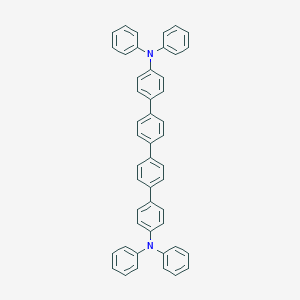 molecular formula C48H36N2 B114602 N,N,N',N'-Tetraphenyl[1,1':4',1'':4'',1'''-quaterphenyl]-4,4'''-diamine CAS No. 145898-89-1