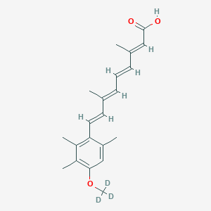 molecular formula C₂₁H₂₃D₃O₃ B1146030 Acitretin-d3 CAS No. 1185241-03-5