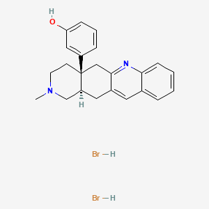 molecular formula C23H24N2O.2HBr B1146041 SB 205607 dihydrobromide CAS No. 148545-09-9