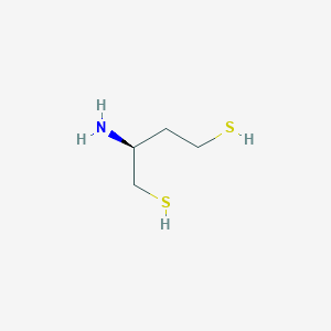 molecular formula C₄H₁₁NS₂ B1146049 (S)-2-Aminobutane-1,4-dithiol CAS No. 1363594-47-1