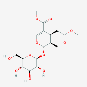 molecular formula C18H26O11 B114607 Dimethyl secologanoside 