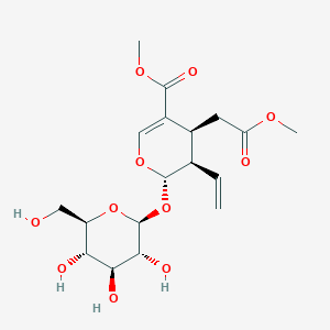molecular formula C18H26O11 B114607 Secoxyloganin methyl ester CAS No. 74713-15-8