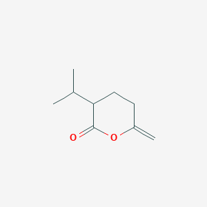 6-Methylidene-3-propan-2-yloxan-2-one