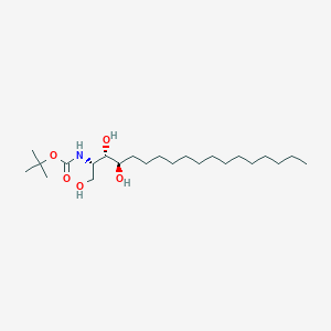 molecular formula C₂₃H₄₇NO₅ B1146108 Tert-butyl N-[(2S,3S,4R)-1,3,4-trihydroxyoctadecan-2-yl]carbamate CAS No. 175696-50-1