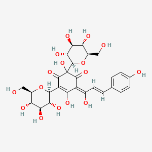 molecular formula C27H32O16 B1146120 Hydroxysafflor Yellow A CAS No. 146087-19-6